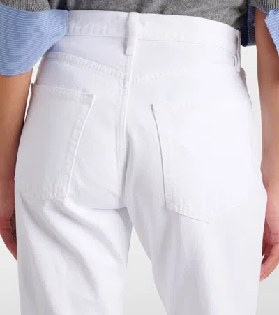 Frame The Lax Flared Jeans In White