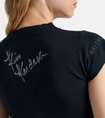 Balenciaga Kim K Cotton Blend T-shirt