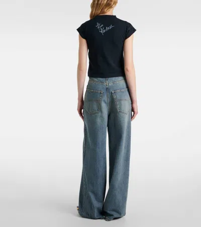 Balenciaga Kim K Cotton Blend T-shirt