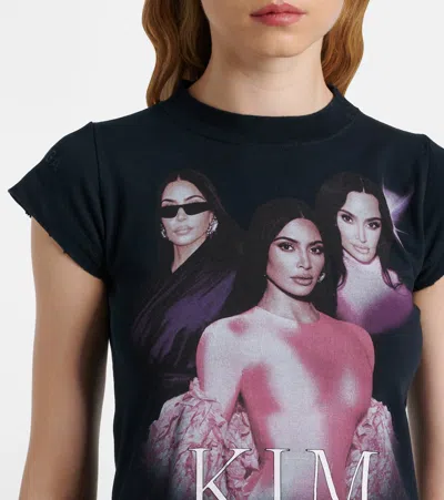 Balenciaga Kim K Cotton Blend T-shirt