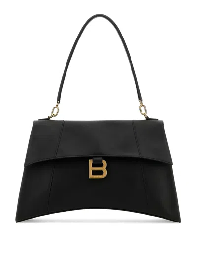 Balenciaga Medium Hourglass Soft Shoulder Bag