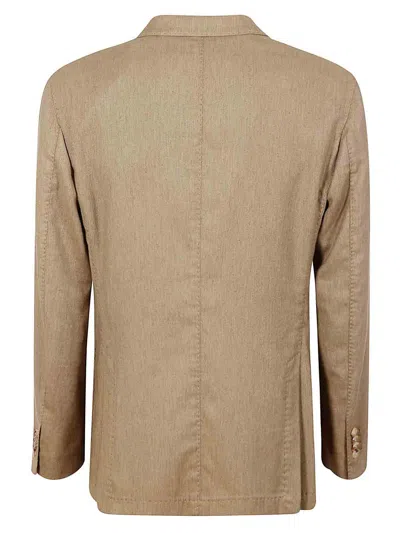 Boglioli Three-button Patch-pocket Blazer In Brown