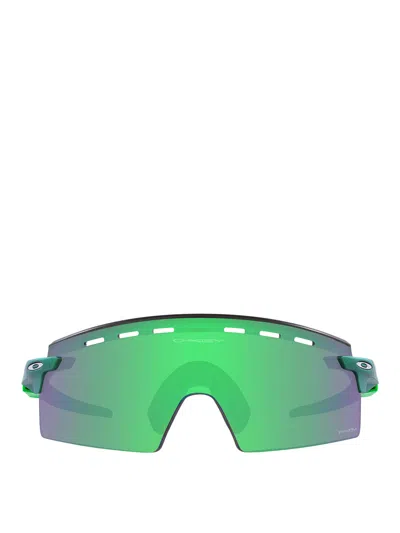 Oakley Encoder Strike Vented Oversize-frame Sunglasses In Green