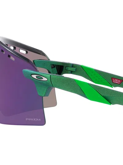 Oakley Encoder Strike Vented Oversize-frame Sunglasses In Green