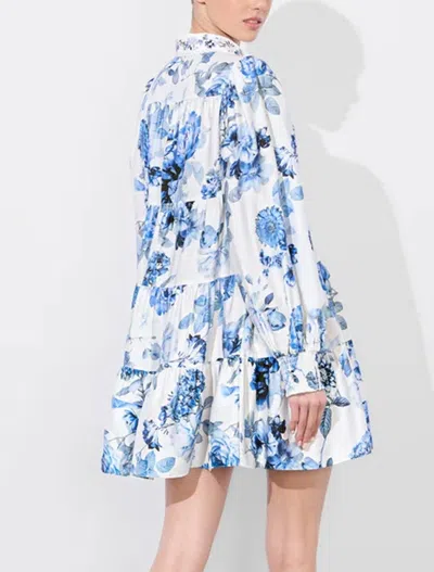 Alice And Olivia Alice + Olivia Junia Printed Mini Dress