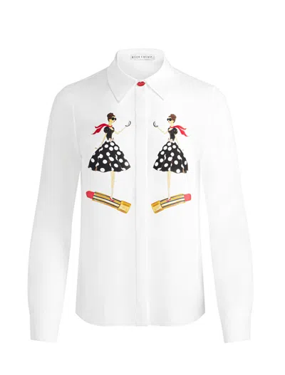 Alice And Olivia Alice + Olivia Willa Shirt