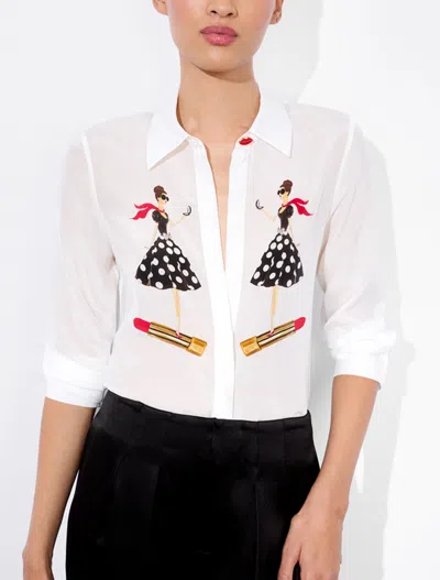Alice And Olivia Alice + Olivia Willa Shirt