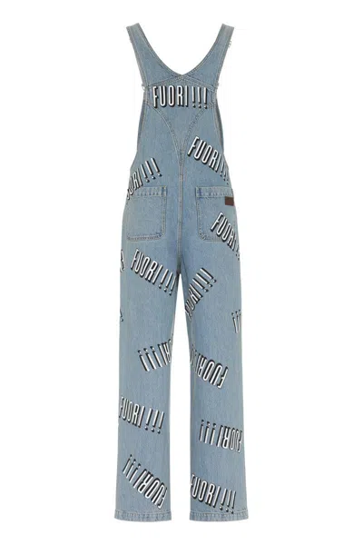 Gucci Jumpsuit Aus Denim