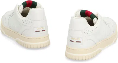 Gucci Reweb Sparrow Low-top Leather Sneakers