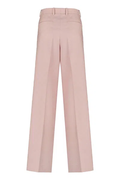Gucci Elegant Wool Trousers With Iconic Motif