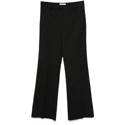 Midnight Rodeo Pinstripe Flared Trousers