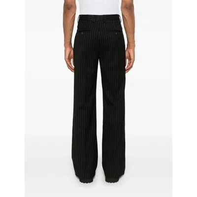 Midnight Rodeo Pinstripe Flared Trousers
