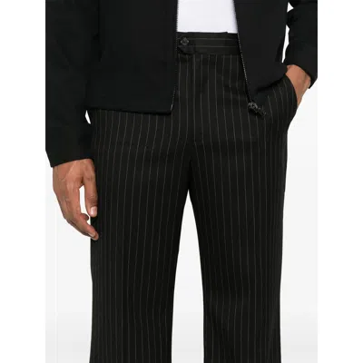 Midnight Rodeo Pinstripe Flared Trousers