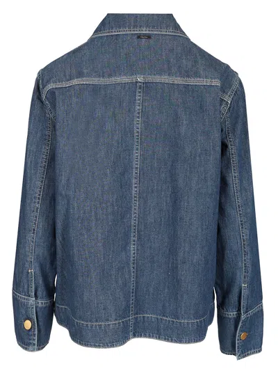 's Max Mara Cotton Denim Jacket Jackets Blue