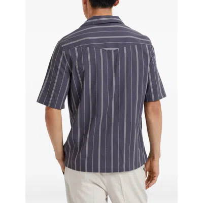 Brunello Cucinelli Gestreiftes Hemd