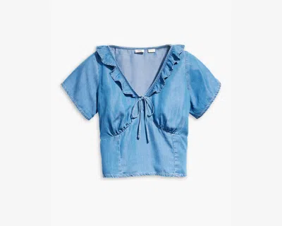 Levi's Mylene Blouse In Blue