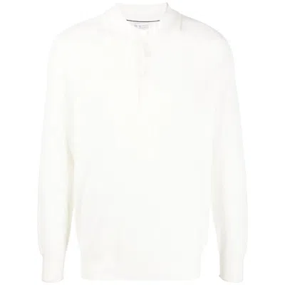 Brunello Cucinelli Knitted Polo Shirt