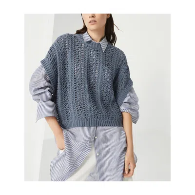 Shop Brunello Cucinelli Cotton Sweaters