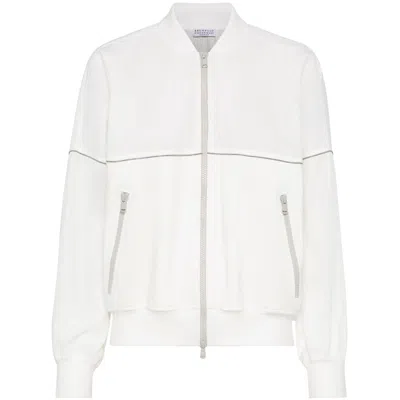 Brunello Cucinelli Monili-embellished Track Jacket