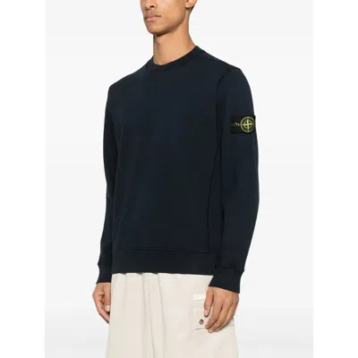 Stone Island 5100052 Organic Cotton With Nylon In Blue