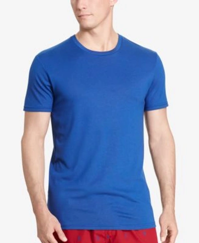 Polo Ralph Lauren Men&#039;s Supreme Comfort Sleep Shirt In Connecticut Blue