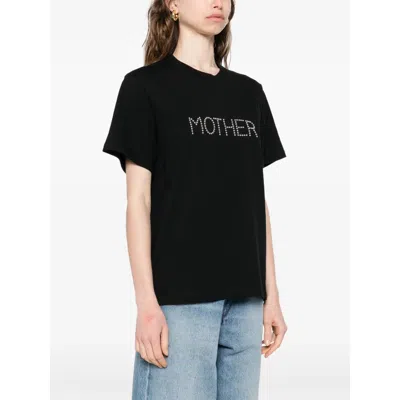 Stella Mccartney Crew Neck Studded Lettering Top