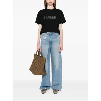 Stella Mccartney Crew Neck Studded Lettering Top