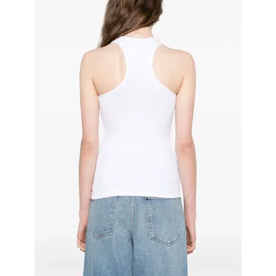 Stella Mccartney Rubberised Slogan-print Tank Top