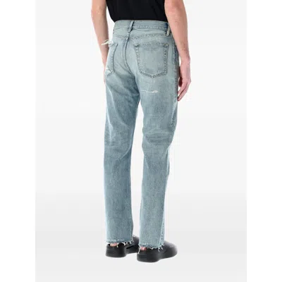 Fear Of God Repaired Classic Jeans With Vintage Hand-distressing