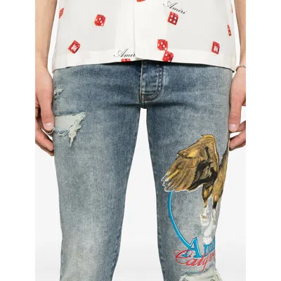 Amiri Pegasus Distressed Skinny Jeans