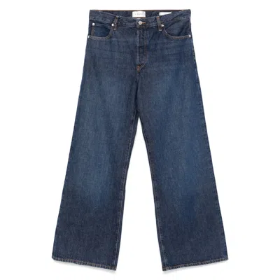 Shop Frame Denim Wide-leg Jeans