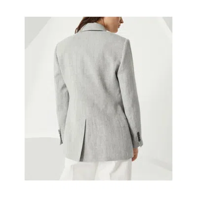 Brunello Cucinelli Linen Double-breasted Jacket