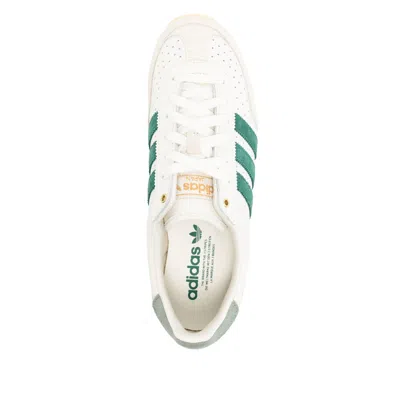 Adidas Originals Womens Offwhite Collegiate Gree Japan Leather Low-top Trainers