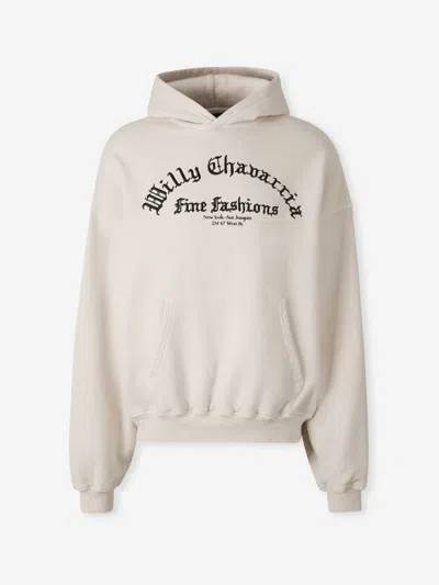 Willy Chavarria Cotton Logo Hoodie