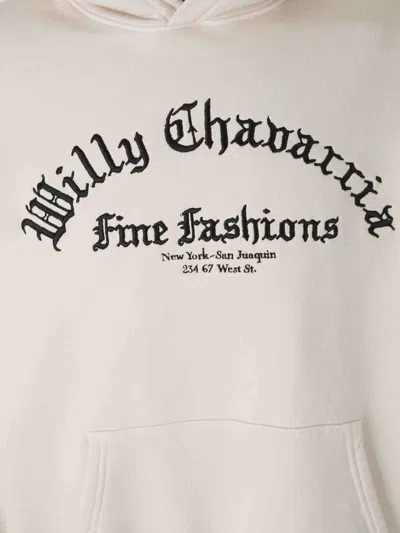 Willy Chavarria Cotton Logo Hoodie
