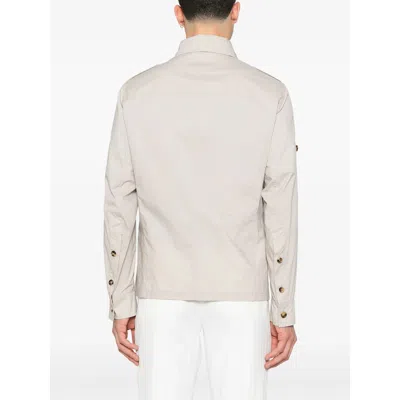 Brunello Cucinelli Shirt Style Jacket Buttoned Epaulettes