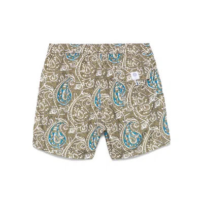 Lady Anne Paisley-print Swim Shorts