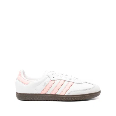 Adidas Originals Womens Adidas Samba Og Leather Low-top Trainers In White