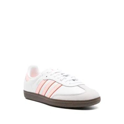 Adidas Originals Womens Adidas Samba Og Leather Low-top Trainers In White