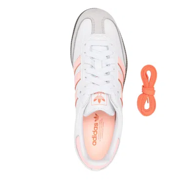 Adidas Originals Womens Adidas Samba Og Leather Low-top Trainers In White
