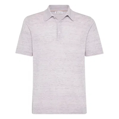 Brunello Cucinelli Linen Polo Shirt
