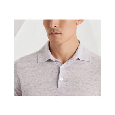 Brunello Cucinelli Linen Polo Shirt