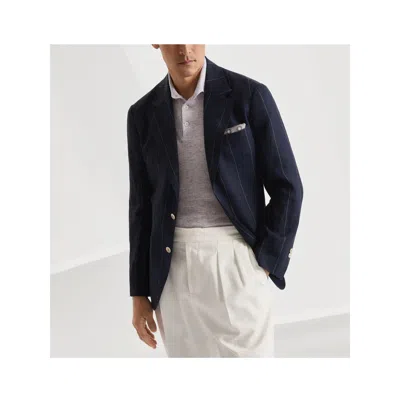 Brunello Cucinelli Linen Polo Shirt