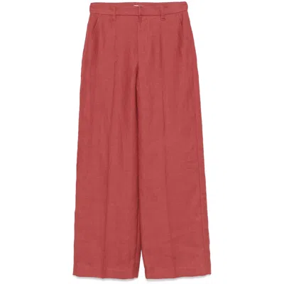 BRUNELLO CUCINELLI RED PANTS 
