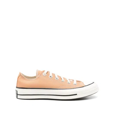 Converse Chuck 70 Low Canvas Sneakers Clay Court In Brown