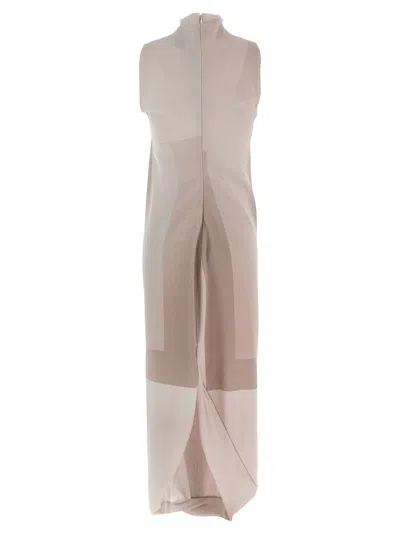 Jean Paul Gaultier Graphic-print Sleeveless Maxi Dress