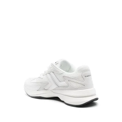 Lanvin Mesh Jla Sneakers In White