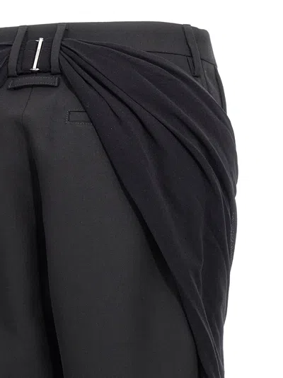 Jean Paul Gaultier Panelled Wool Trousers