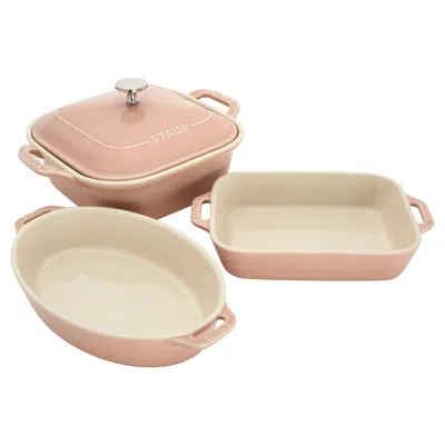 Staub 4-piece Ceramic Baking Dish Set