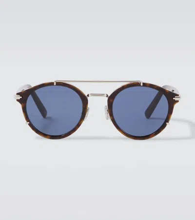 DIORBLACKSUIT R7U圆框太阳镜